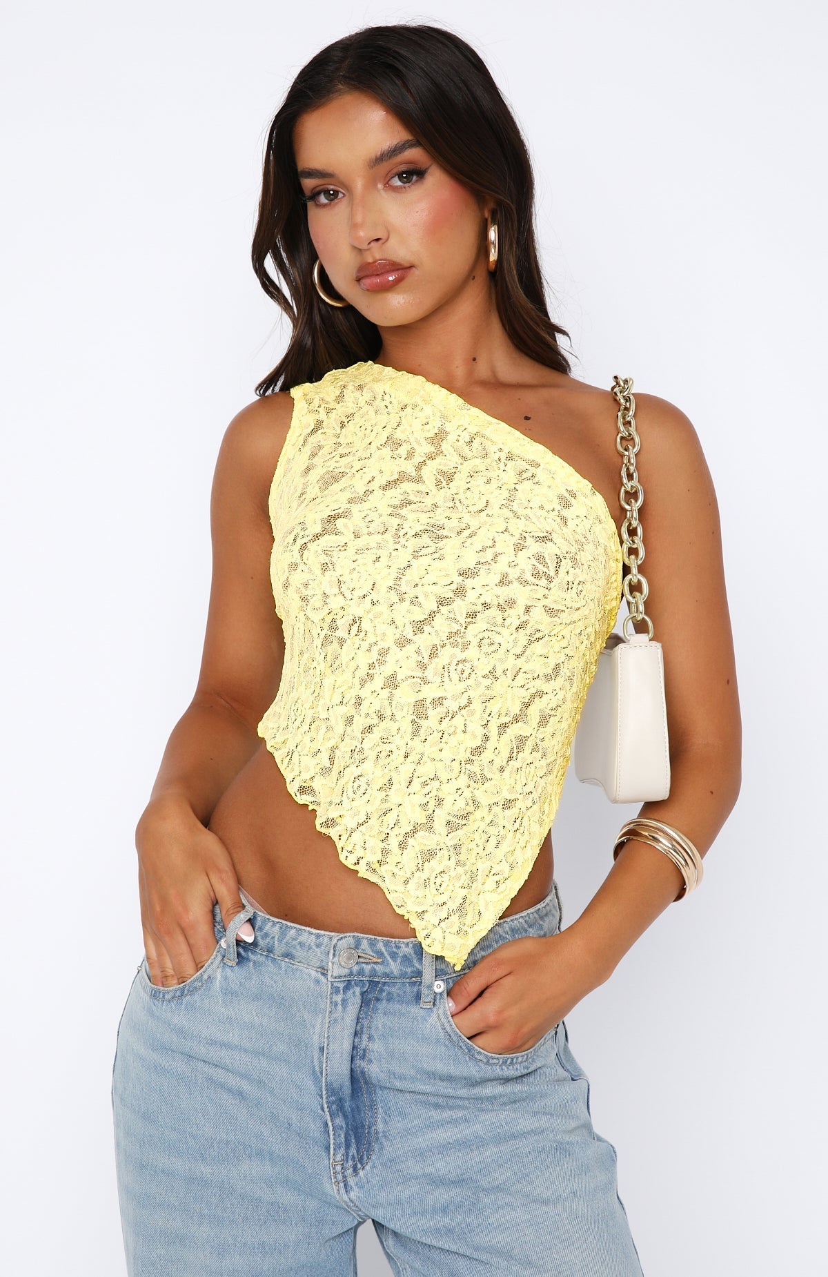 IT'S A LOVE STORY - LACE TOP