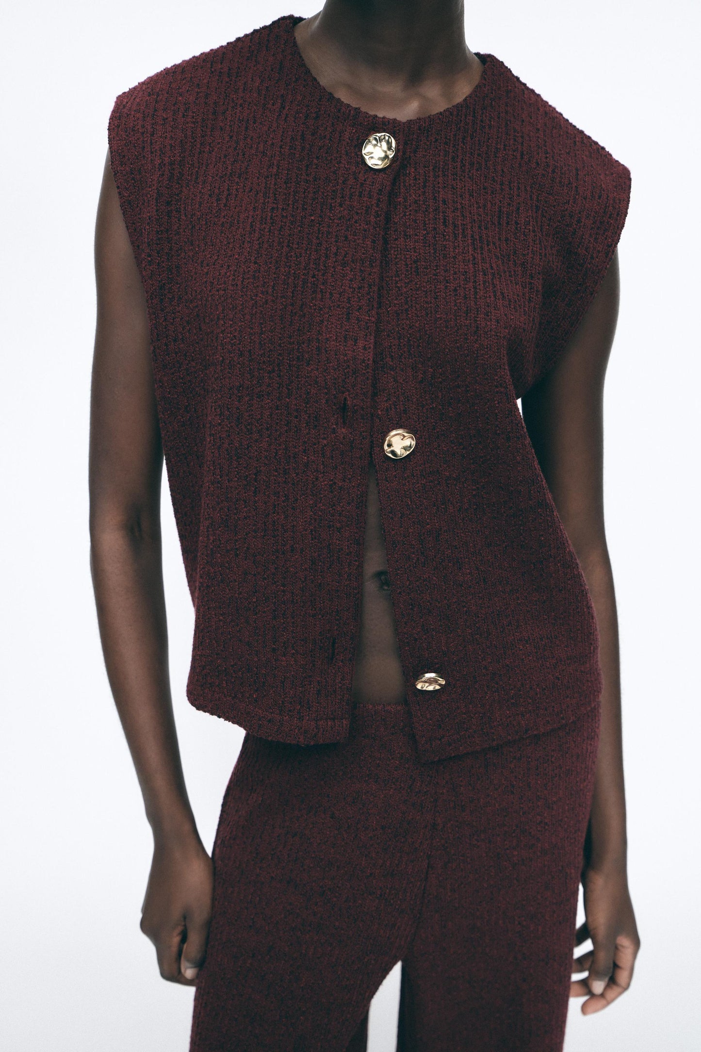 Gilet Co Ord Set