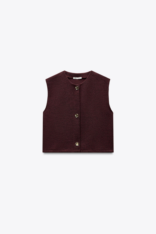 Gilet Co Ord Set