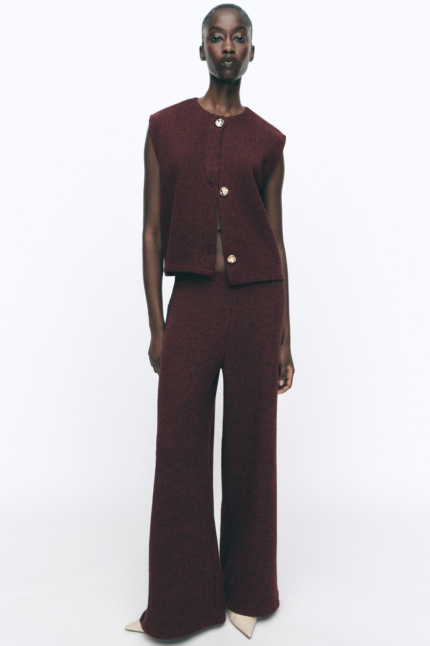 Gilet Co Ord Set