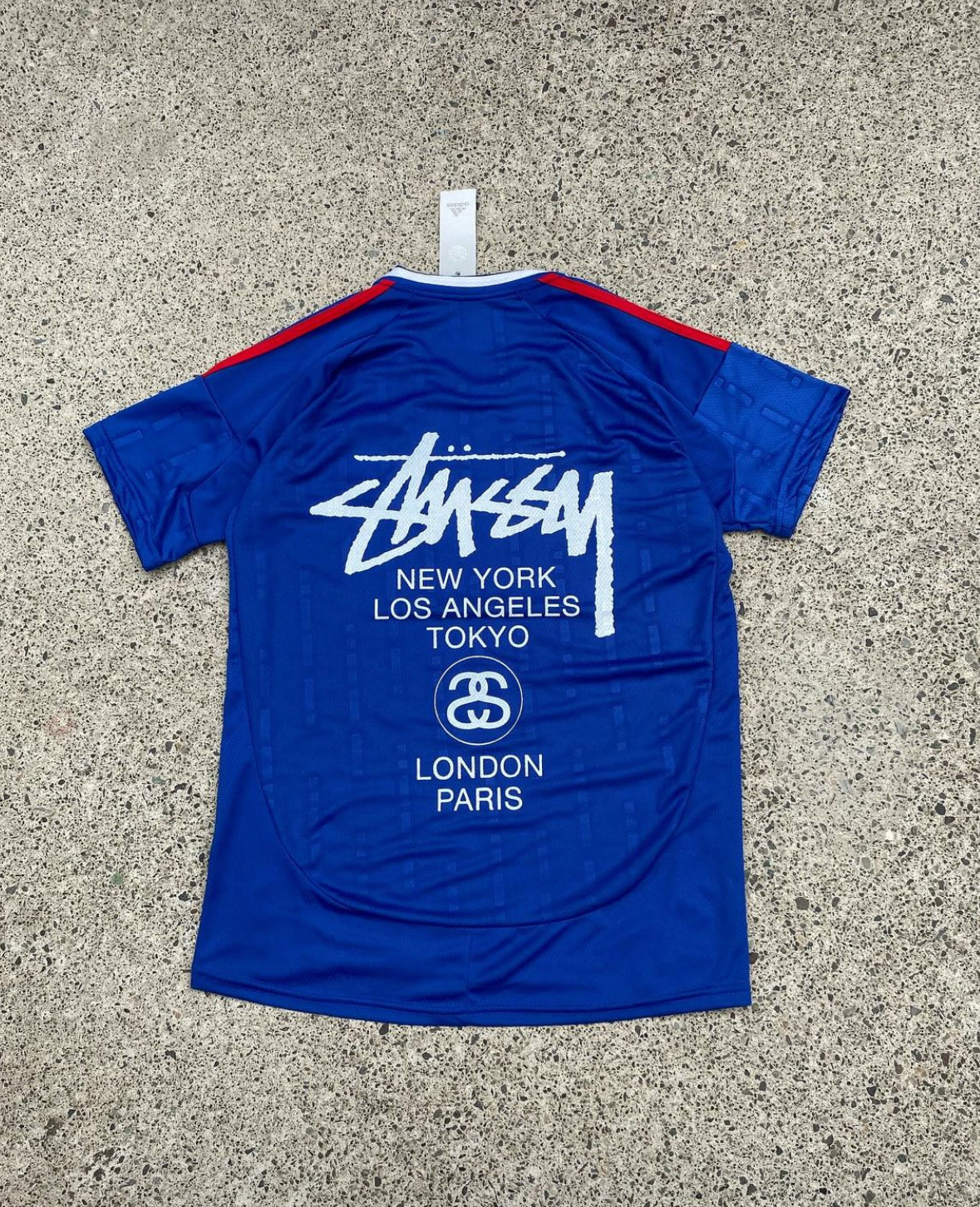 STÜSSY - ITALY JERSEY BLUE