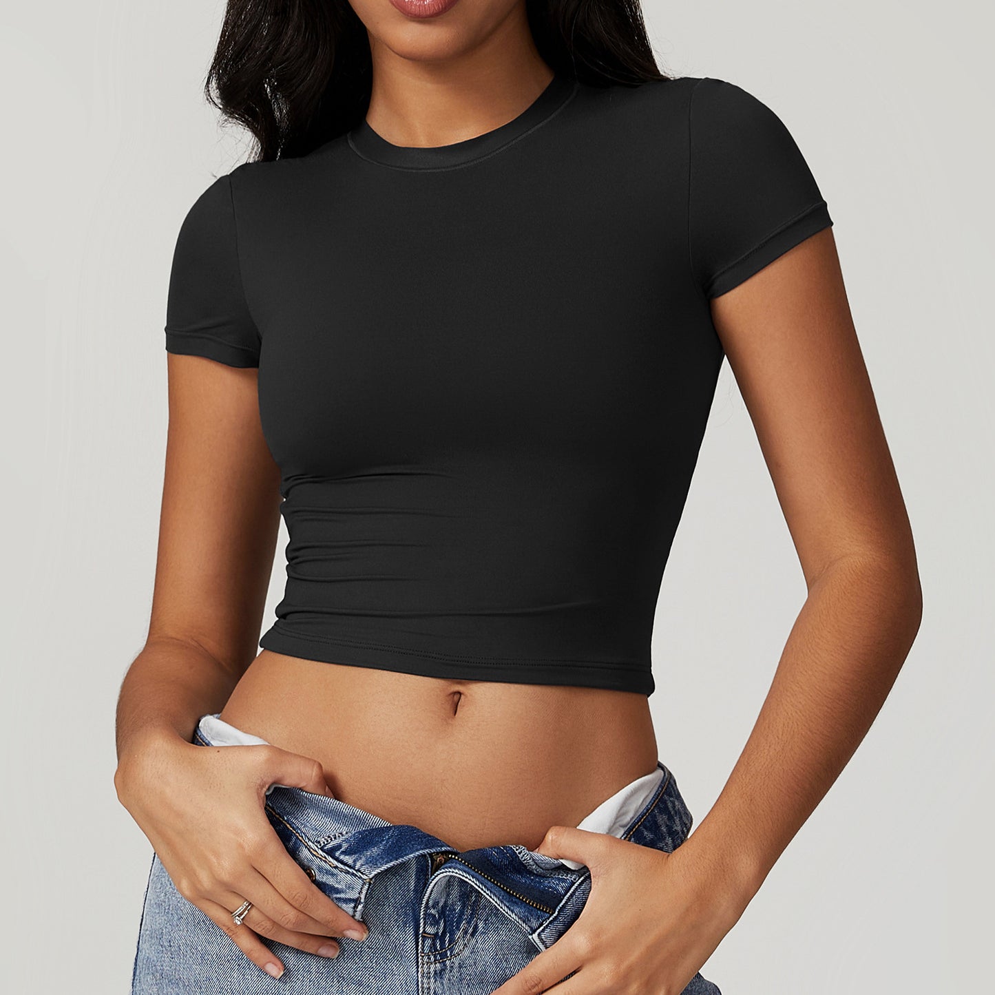 Crew neck top