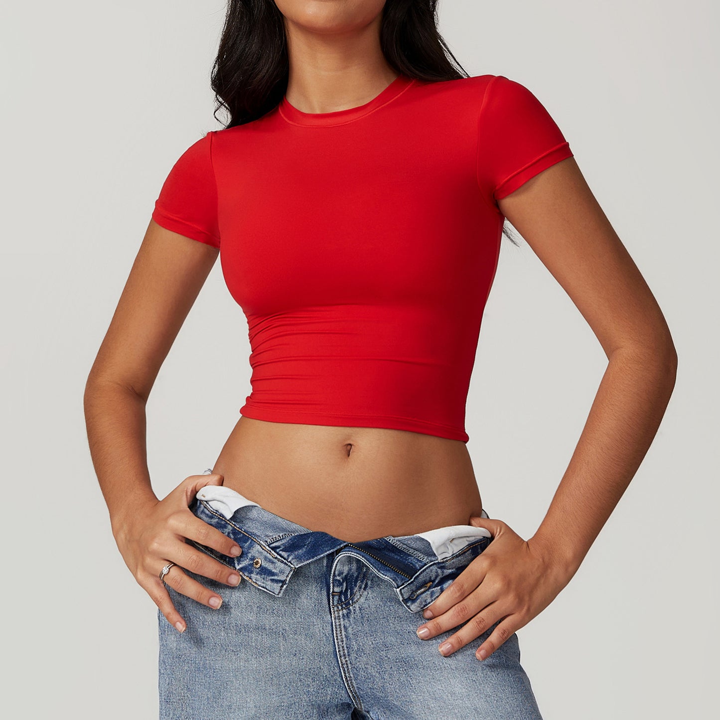 Crew neck top